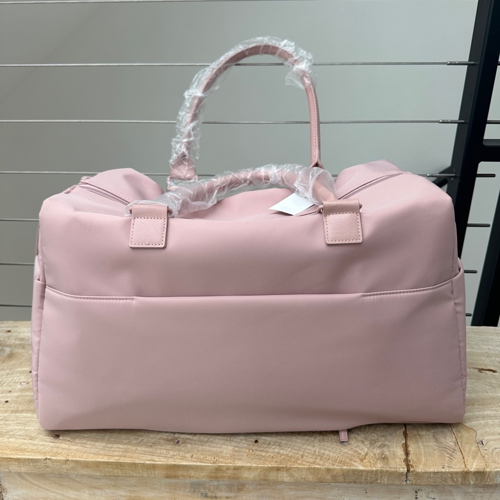 BEIS Commuter Duffle Bag Atlas Pink Travel Weekender Gym Carry On | NWT - Picture 5 of 14